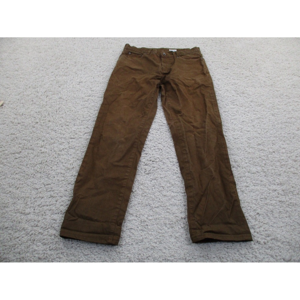 Steven Alan Pants Mens 32 Brown Chino Preppy Casual Cotton Outdoor Hiking A2
